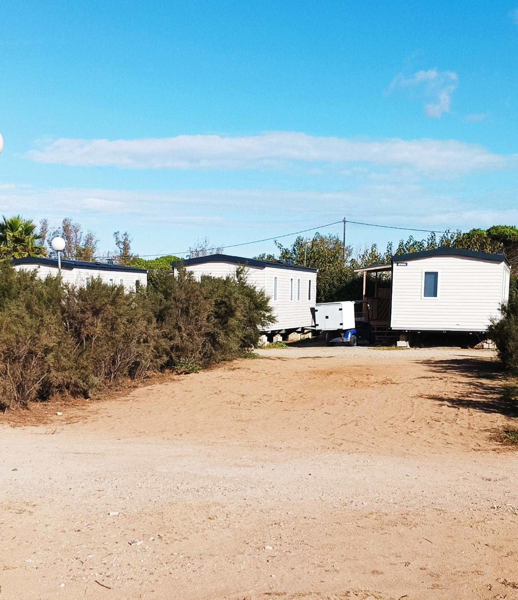 Camping Le Roucan West Vias Bagian luar foto