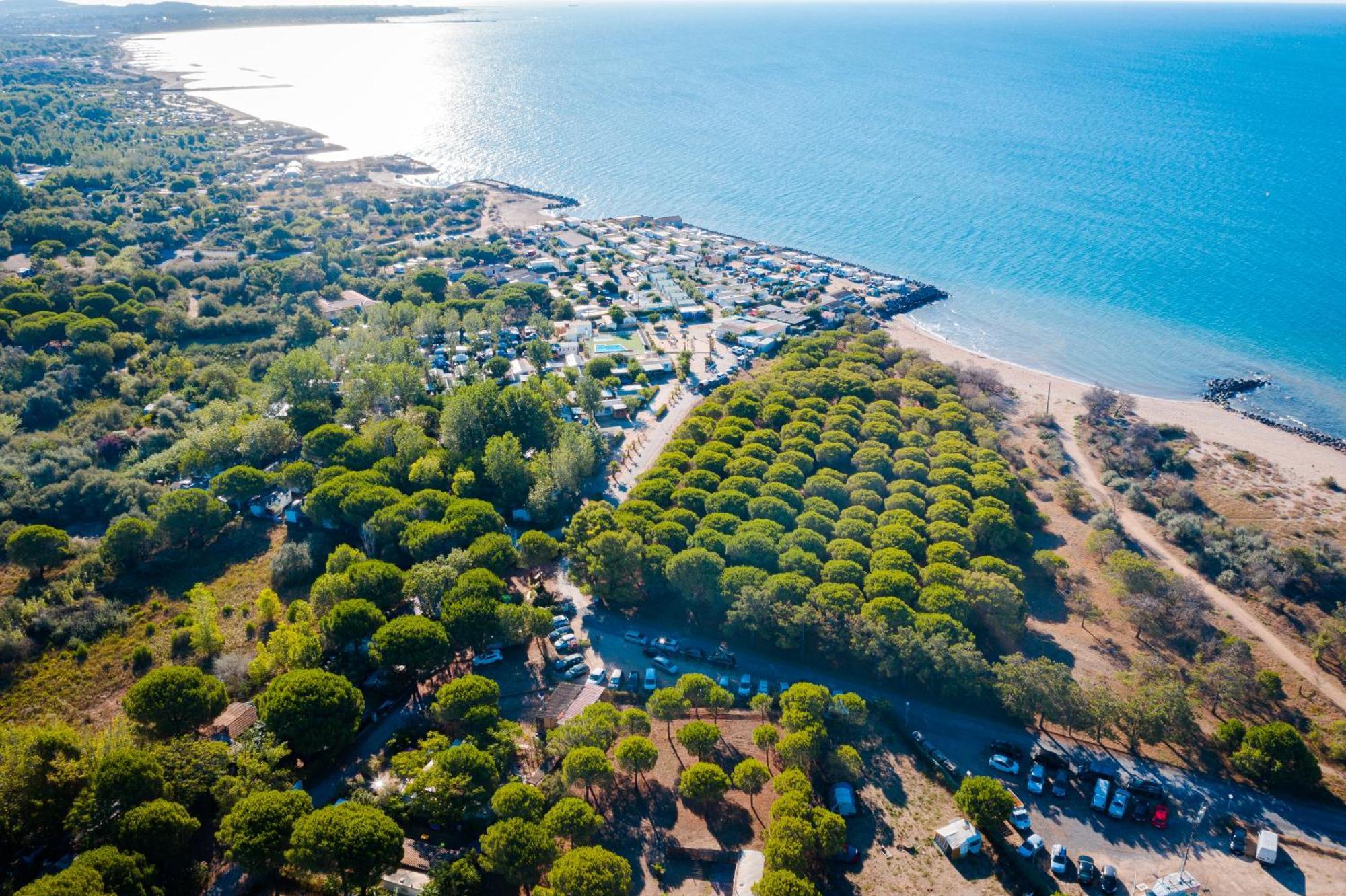 Camping Le Roucan West Vias Bagian luar foto