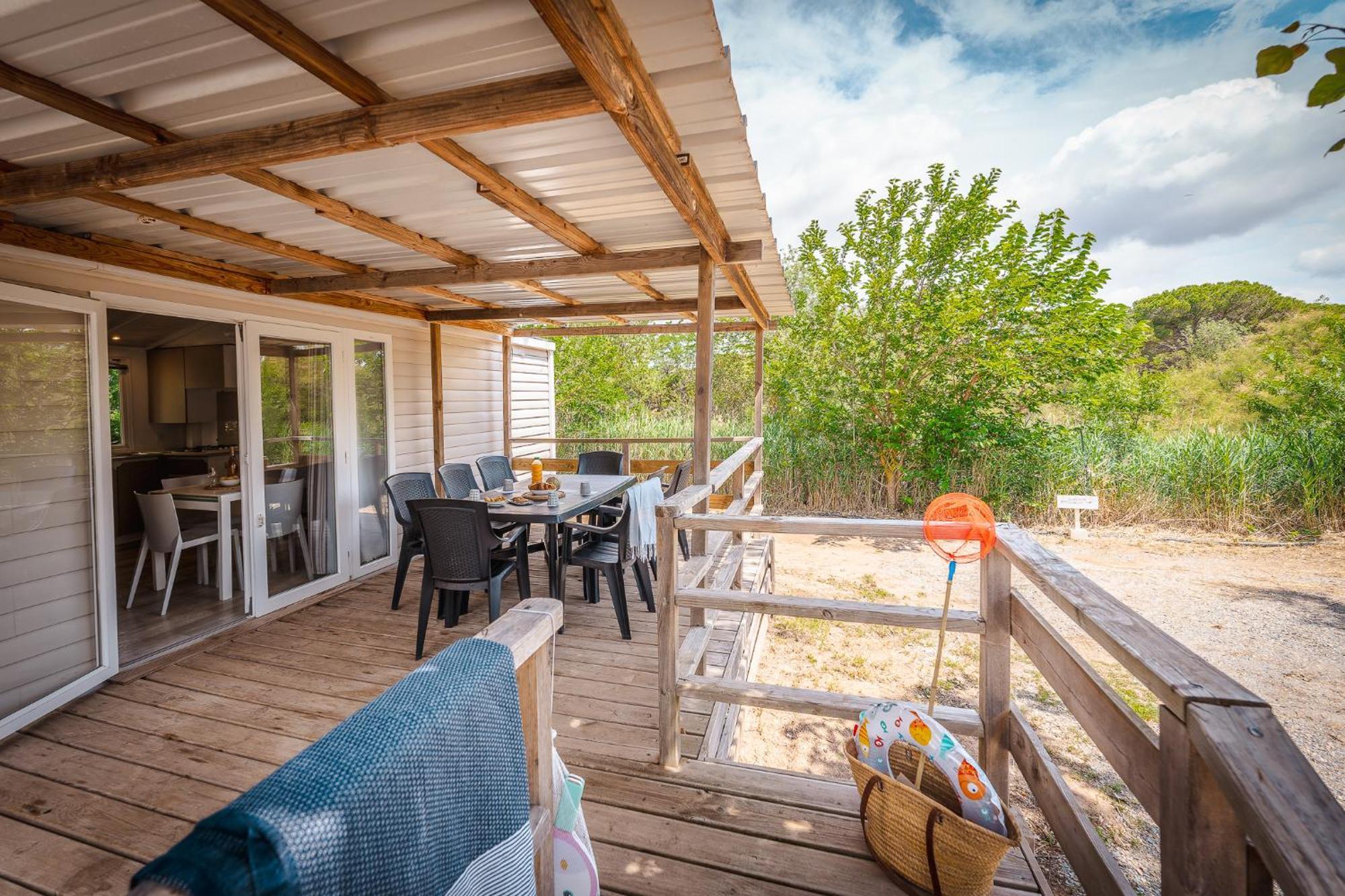 Camping Le Roucan West Vias Bagian luar foto
