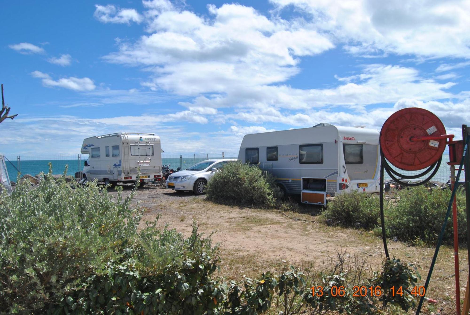 Camping Le Roucan West Vias Bagian luar foto